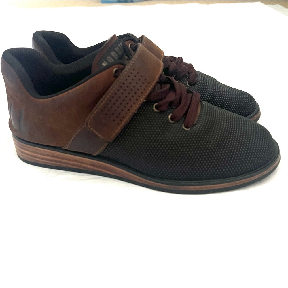 NoBull Lifters Women's Sz 8 / Men's Sz 6.5 Coffee Lifting Shoe (Black/Brown)